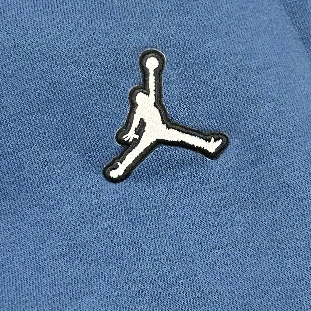 Nike Air Jordan Men’s Brooklyn Fleece Sweatpants Blue Medium M Joggers Cuffed